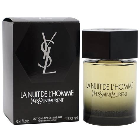 yves saint laurent aftershave lotion|yves saint laurent y notes.